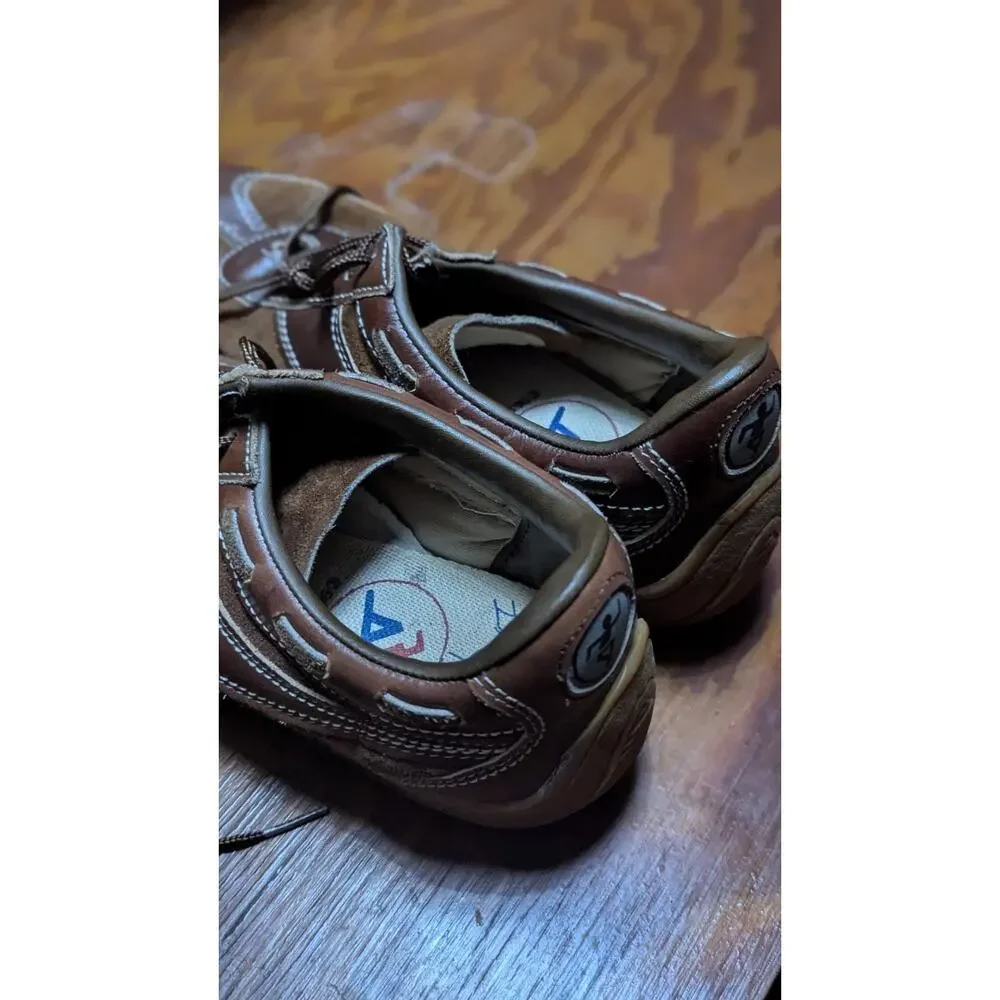 Vintage 1978 Bruce Jenner Roblee Leather Suede Shoes Sz 13 Rare